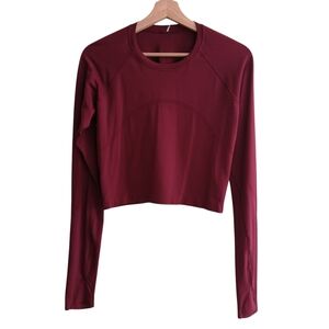 Lululemon Swiftly Tech Cropped Length 2.0 Size 10